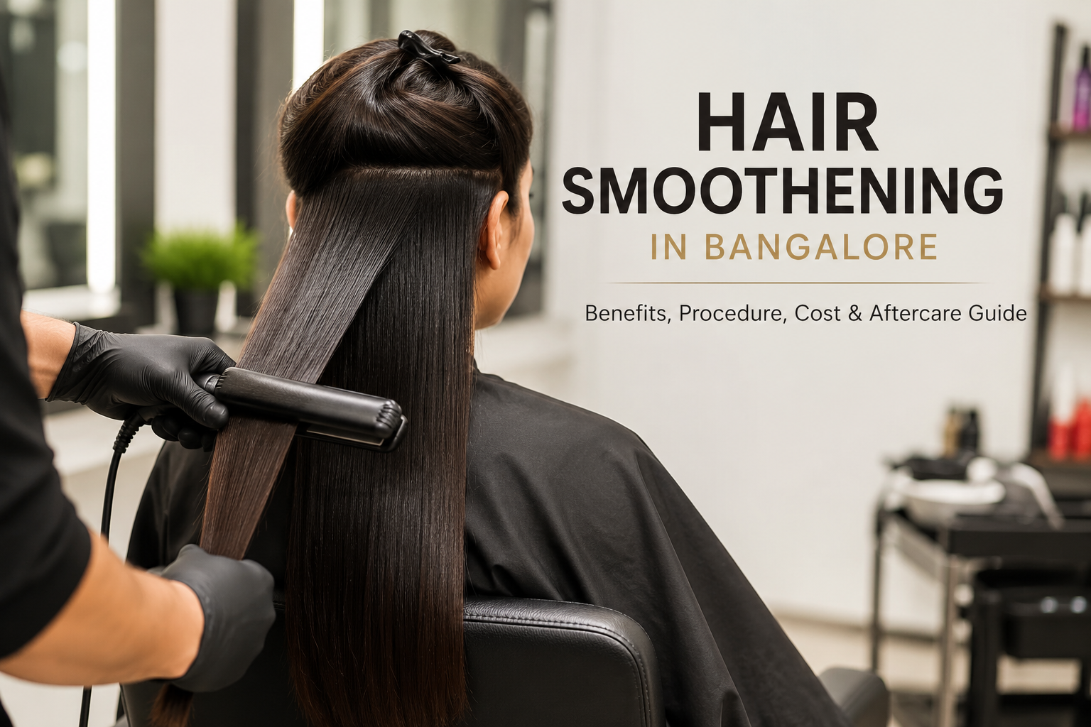 Hair Smoothening in Bangalore: Benefits, Procedure, Cost & Aftercare Guide